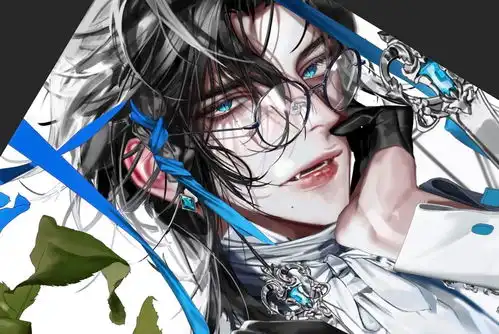 人物插画那些斯文禁欲系帅哥们,睥睨一切的冷酷眼镜攻好带感啊眼镜禁欲男
