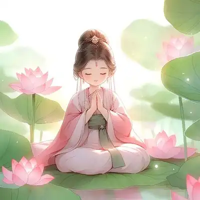 更新一波佛系头像~花开富贵心平气和
