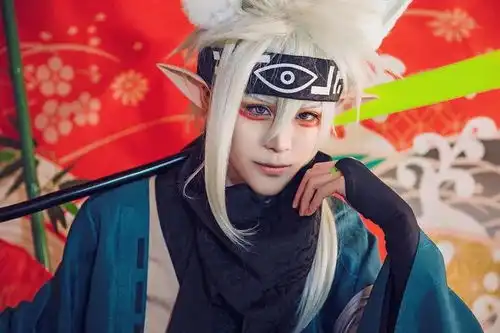 凹凸世界同人妖怪格瑞cosplay
