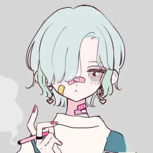 这波绿色系女生头像送给你
