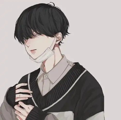 干净帅气的男生头像,动漫男头
