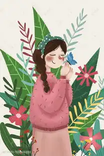 38妇女节女神节女生小清新治愈节日插画图片千库网
