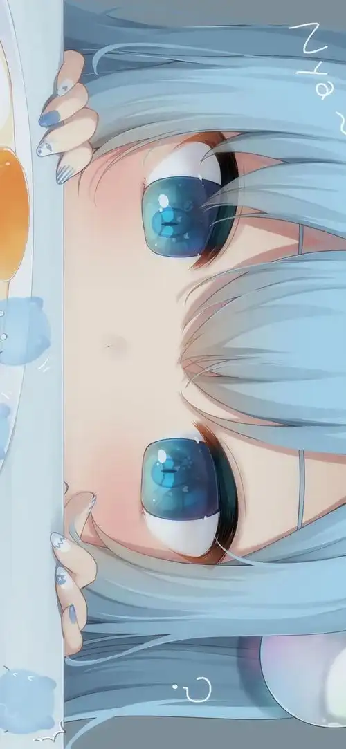 手机壁纸猫系少女
