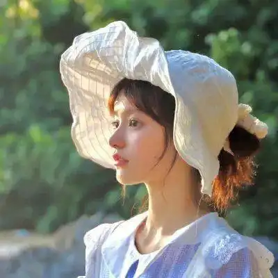 小清新女头可爱森系女生头像
