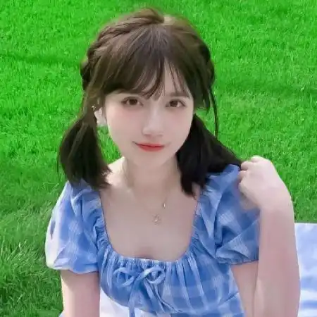 夏日清新女生头像森系魅力真人女头
