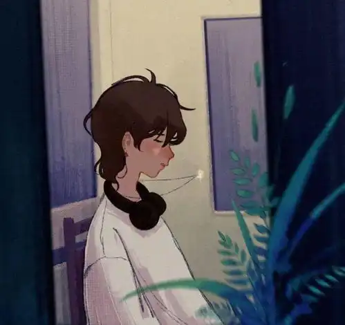 很干净很温柔的男女生动漫头像集
