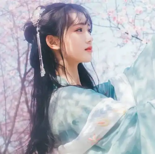 壁纸头像古风girl头像
