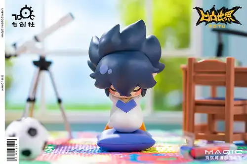 凹凸世界系列手办盲盒潮玩盲盒拍摄
