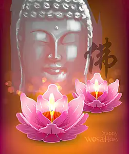 佛陀背影图片