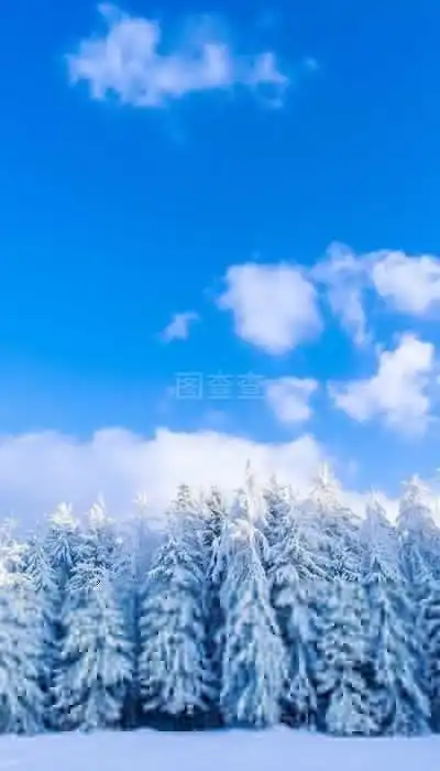 下雪唯美意境头像