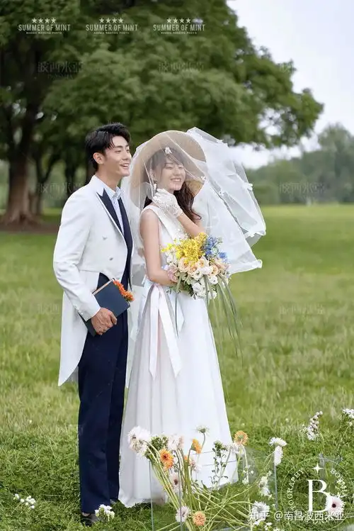 分享我的小清新婚纱照大家都说好好看

