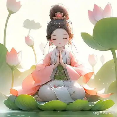 佛系女孩,宛若莲花般洁净,心若止水,波澜不惊.
