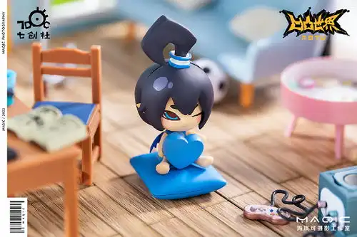 凹凸世界系列手办盲盒潮玩盲盒拍摄
