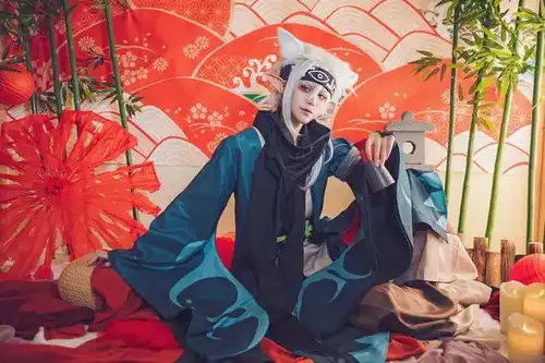 凹凸世界同人妖怪格瑞cosplay

