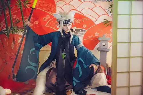 凹凸世界同人妖怪格瑞cosplay
