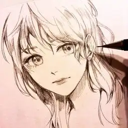 哇哦一波素描动漫美女又强势来袭,吹爆打call
